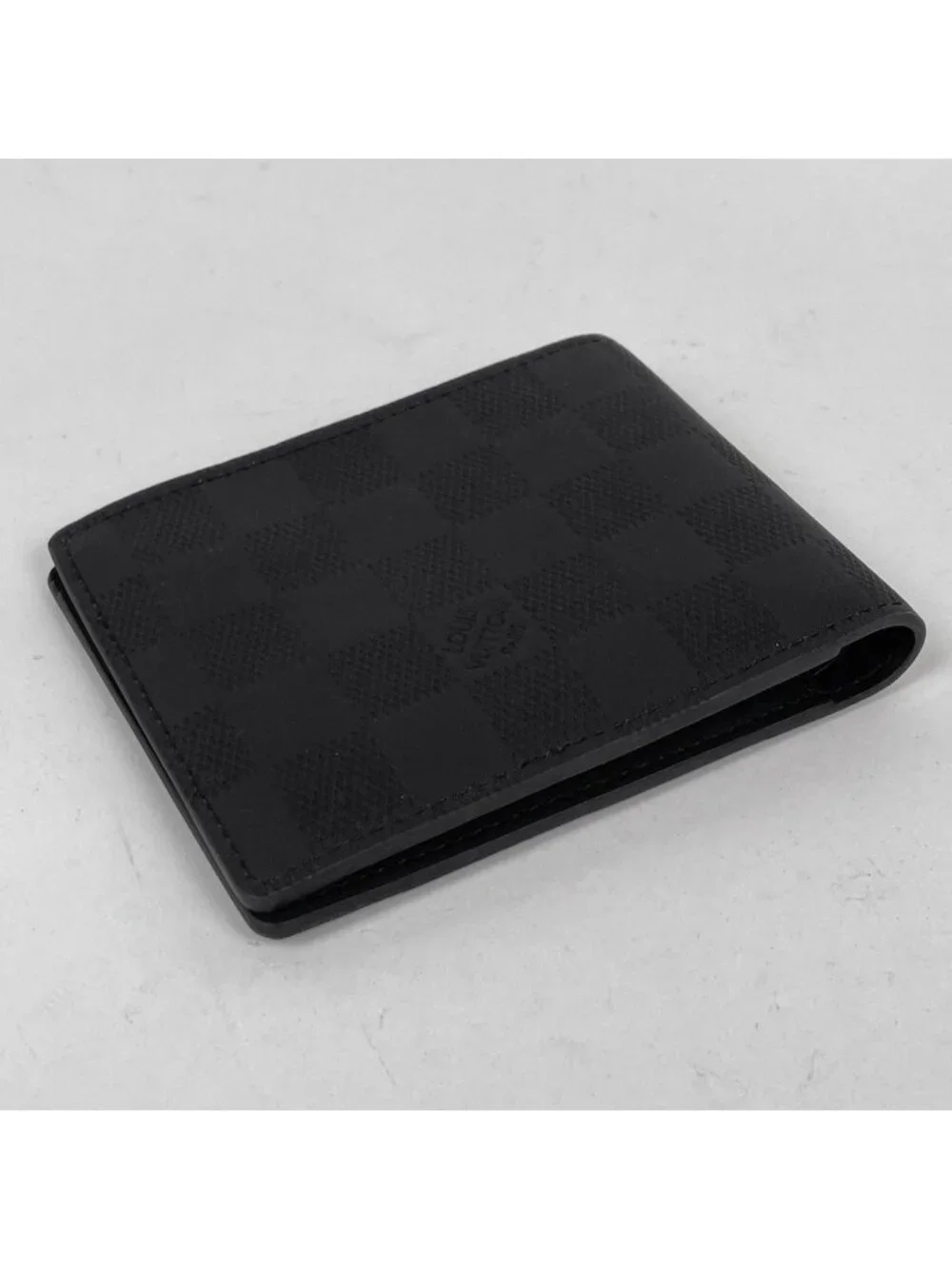 Louis Vuitton Portefeuille Multiple Bifold Wallet Damier Infini Onyx